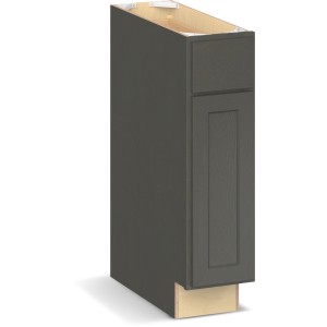 RELIABILT Parkstone II Base Cabinet, Slate Stained, 9" W, 1 Door 1 Drawer, Fully Assembled - 641048 | Lowe's Pro Supply